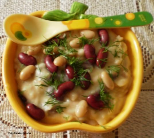 Puree ziemniaczano-fasolowe :