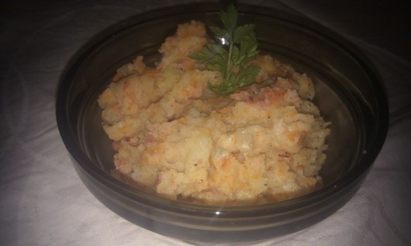 Puree ziemniaczano-marchewkowe