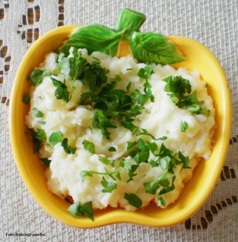 Puree ziemniaczano- pietruszkowe :