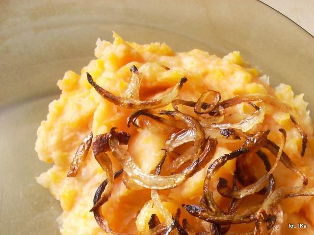 Purre ziemniaczane z marchewką