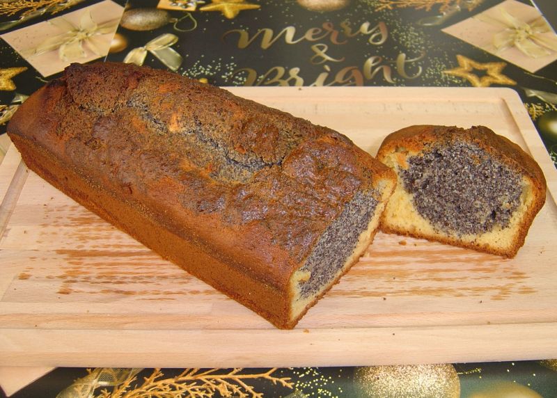 Puszyste ciasto makowo - marcepanowe Puszyste ciasto makowo - marcepanowe