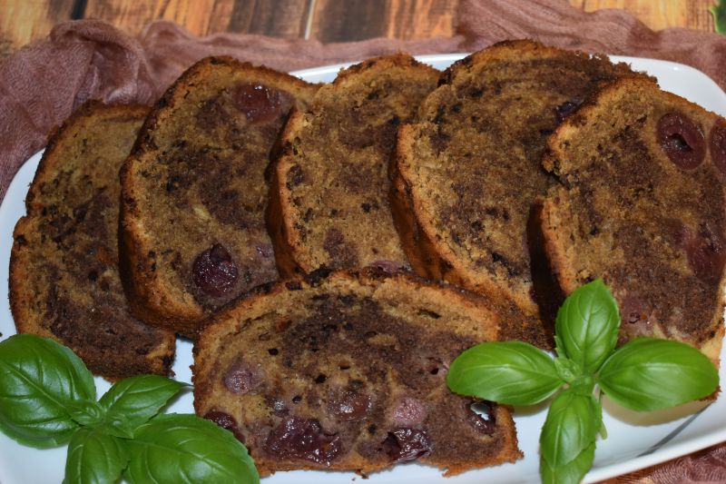 Puszyste ciasto Wiśniowe Cappuccino Puszyste ciasto Wiśniowe Cappuccino