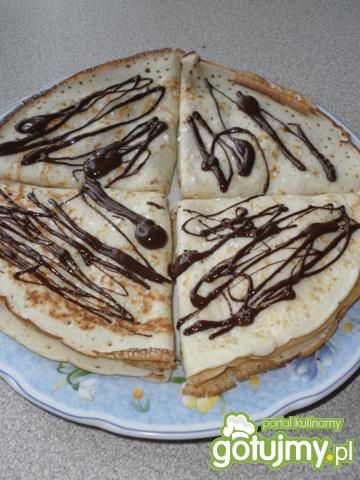 Puszyste pokreślone naleśniki Puszyste pokreślone naleśniki