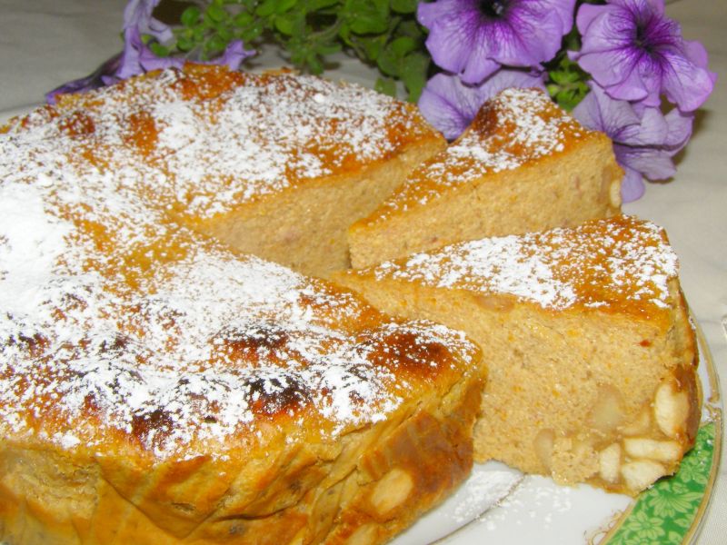 Puszysty,wilgotny sernik z buraczkami bez tłuszczu