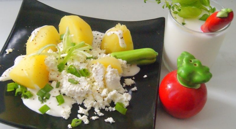 Pyry z gzikiem wersja najprostsza  Pyry z gzikiem wersja najprostsza