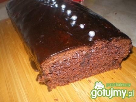 Pyszna babka czekoladowa.