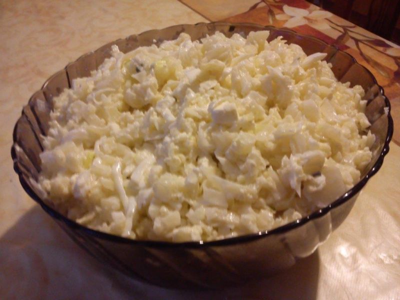 Pyszna biała sałatka 