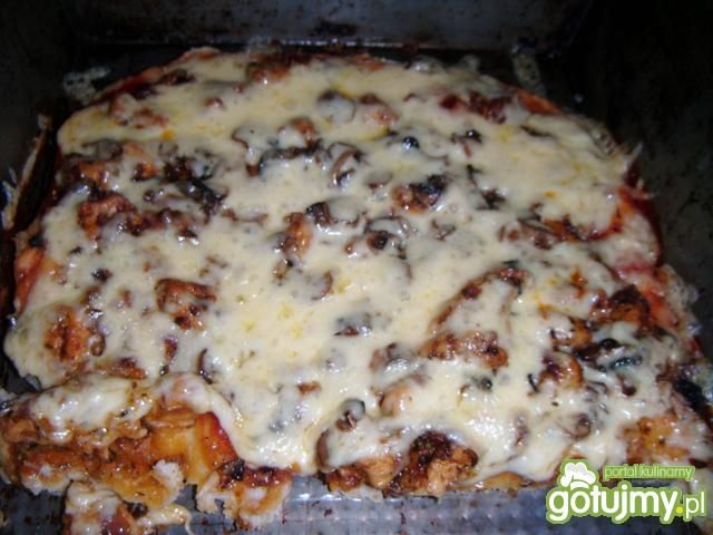 Pyszna domowa pizza Pyszna domowa pizza