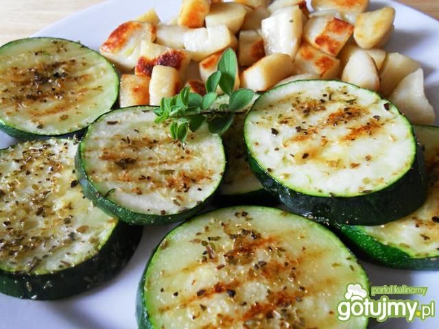 Pyszna grillowana cukinia