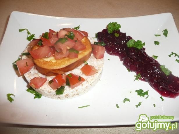 Pyszna kombinacja na waflu