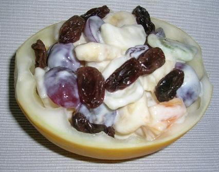 Pyszna sałatka owocowa