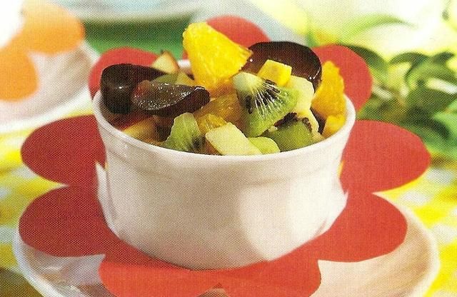 Pyszna sałatka prosto z kwiatka