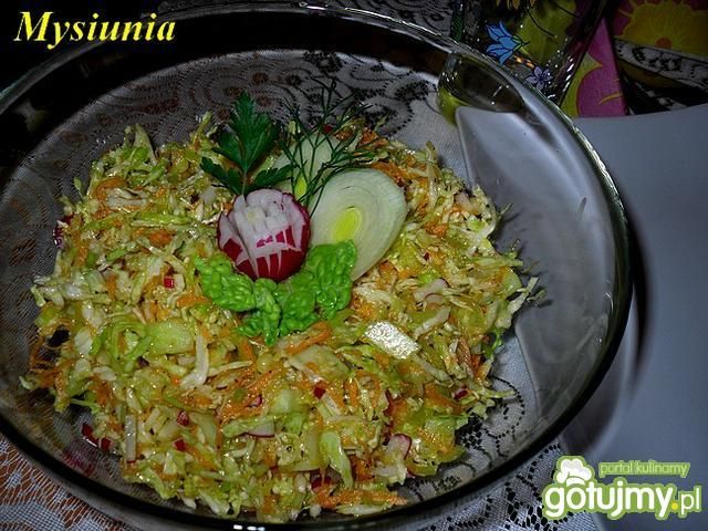 Pyszna surówka do ryb