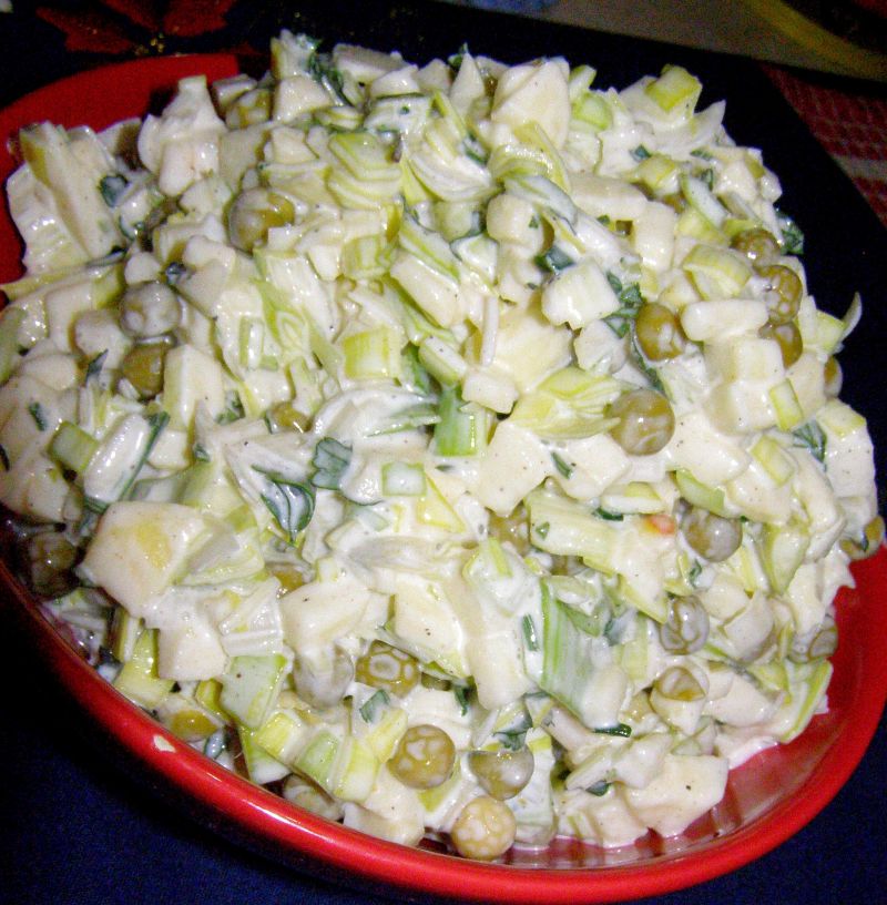 Pyszna surówka z porów Pyszna surówka z porów