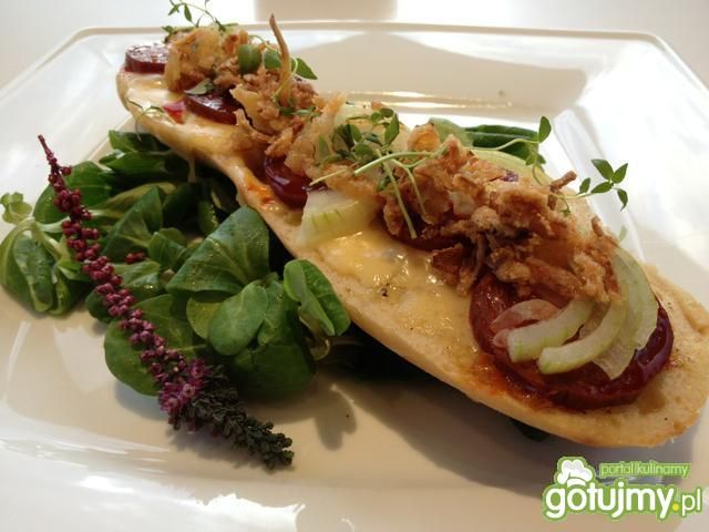 Pyszna zapiekanka z Chorizo