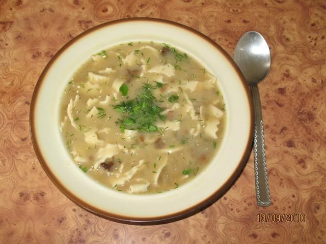 Pyszna zupa grzybowa
