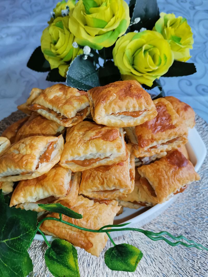 Pyszne ciasteczka z masą krówka Pyszne ciasteczka z masą krówka