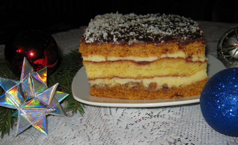 Pyszne ciasto miodowe 