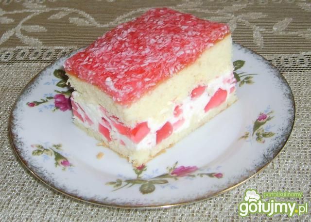 Pyszne ciasto z galaretką Pyszne ciasto z galaretką