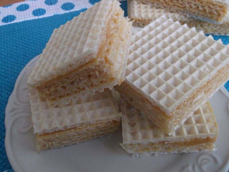 Pyszne domowe wafelki Pyszne domowe wafelki