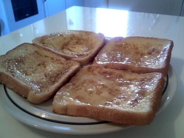 Pyszne grzanki Kubusia Puchatka :)