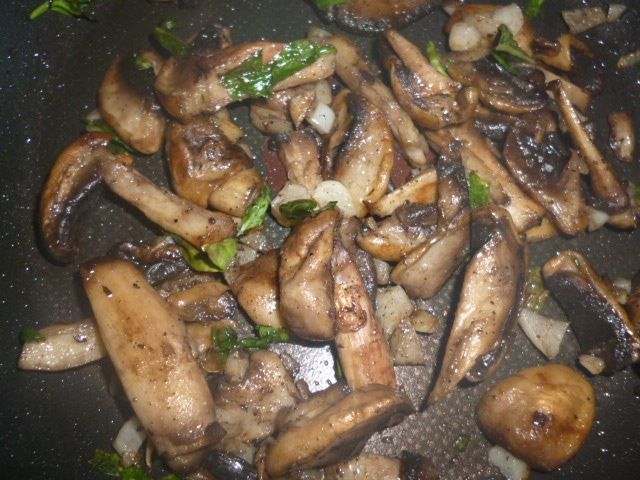 Pyszne grzybki na kanapkę