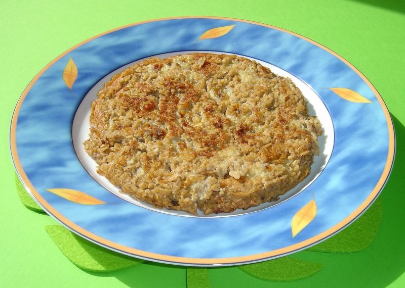 Pyszne i sycące ciasto z bananow i owsianki Pyszne i sycące ciasto z bananow i owsianki