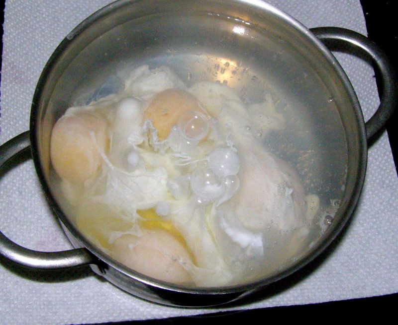 Pyszne jajka z wody-nie trzeba obierać ze skorupki