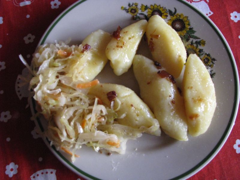 Pyszne kopytka z cebulką Pyszne kopytka z cebulką
