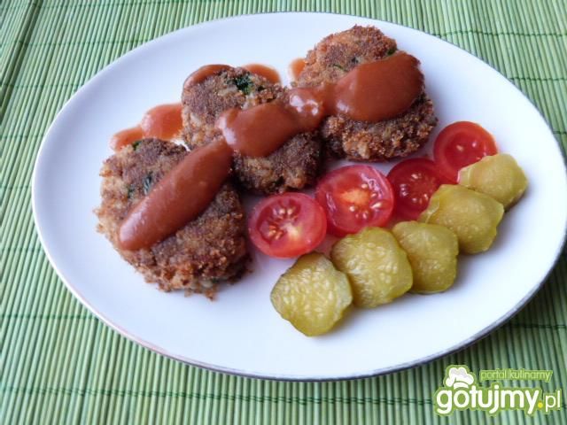 Pyszne kotleciki z mięsa i ryżu Pyszne kotleciki z mięsa i ryżu