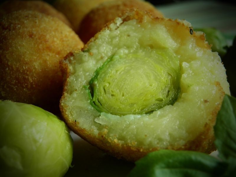 Pyszne kuleczki z brukselką