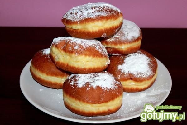 Pyszne pączki z jogurtem