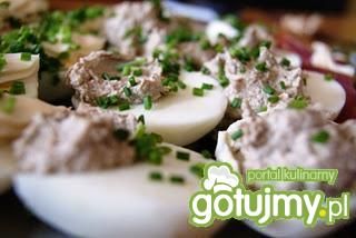 Pyszne pieczarkowe jajka