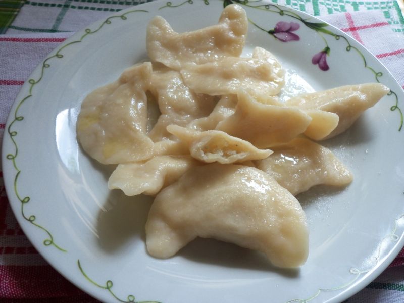 Pyszne pierogi z bananami Pyszne pierogi z bananami