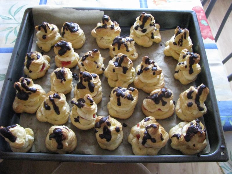 Pyszne ptysie z kremem Pyszne ptysie z kremem