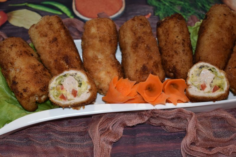 Pyszne roladki z młodą kapustką