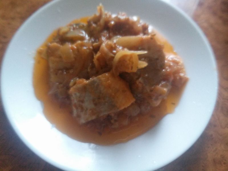 Pyszne śledzie z cebulą  Pyszne śledzie z cebulą