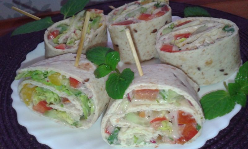 Pyszności z tortilli