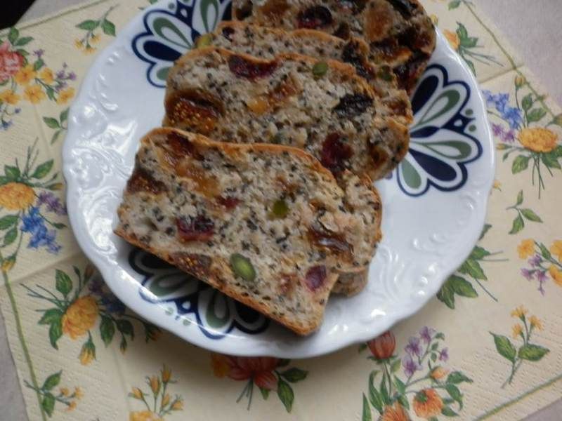 Pyszny chlebek z bakaliami Pyszny chlebek z bakaliami