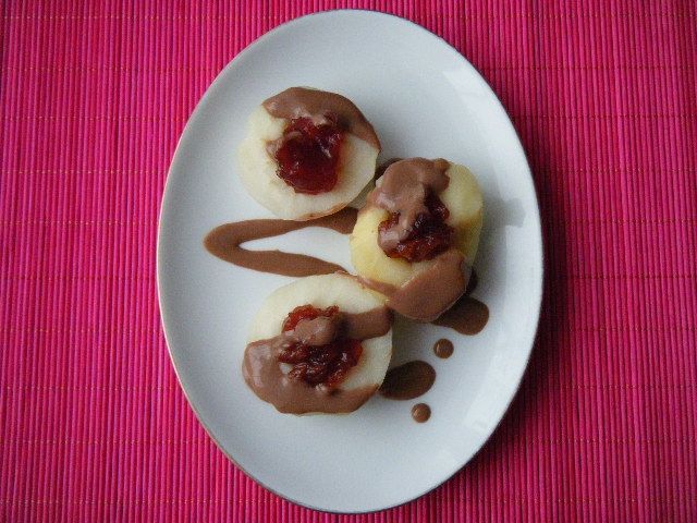 Pyszny deser z jabłek