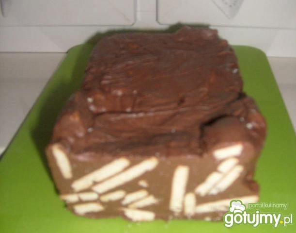 Pyszny domowy blok czekoladowy Pyszny domowy blok czekoladowy