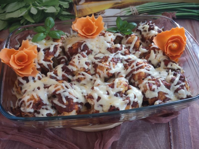 Pyszny kalafior Chili con Carne Pyszny kalafior Chili con Carne