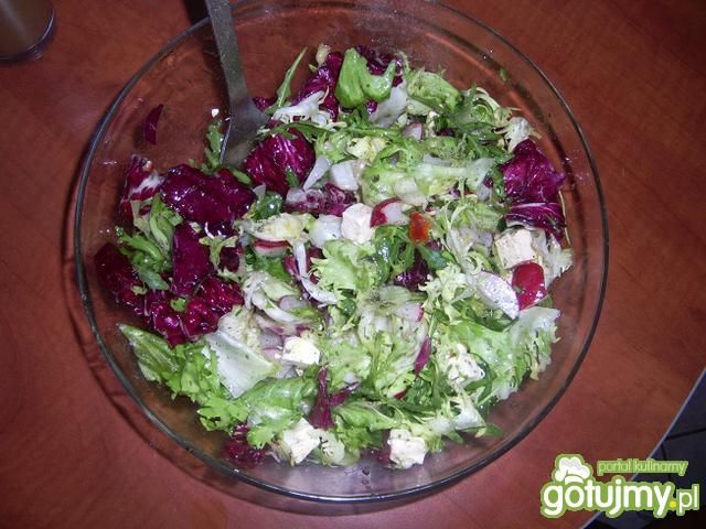 Pyszny mix sałatek 