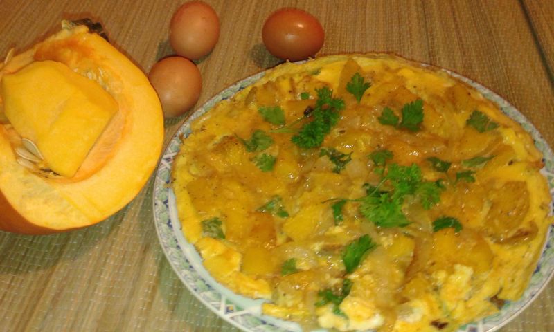 Pyszny omlet z dynią Pyszny omlet z dynią