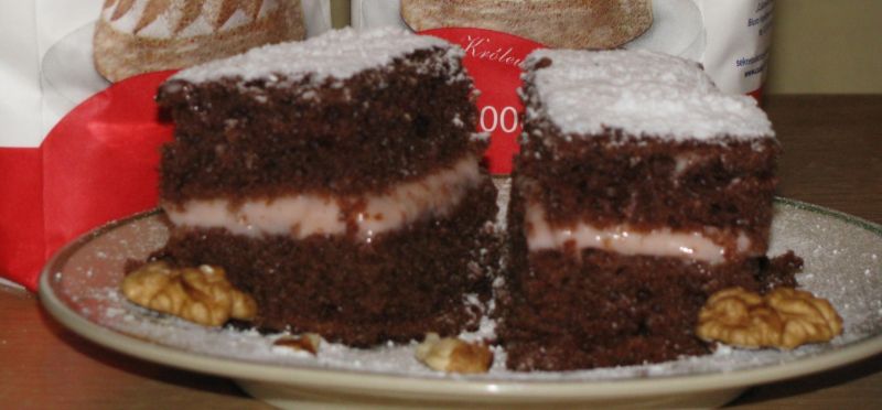 Pyszny piernik z masą