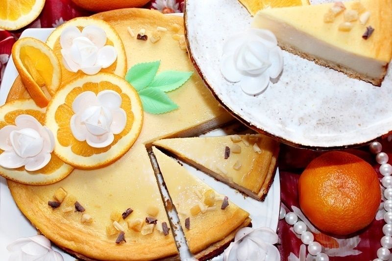 Pyszny sernik pomarańczowy Pyszny sernik pomarańczowy