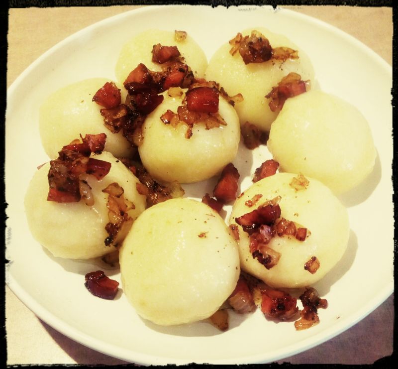 Pyzy z mięsem Pyzy z mięsem