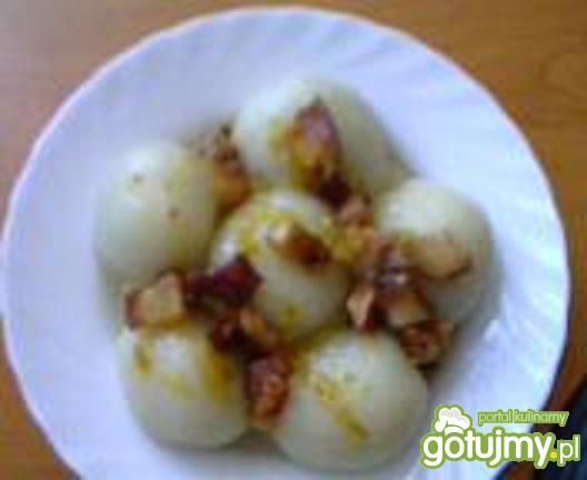 Pyzy z mięsem indyka i groszkiem