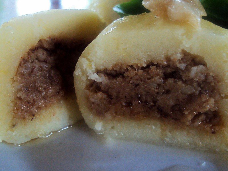 Pyzy z mięsem mielonym