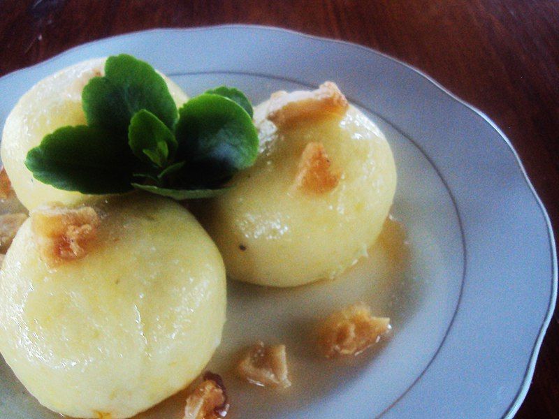 Pyzy z mięsem mielonym